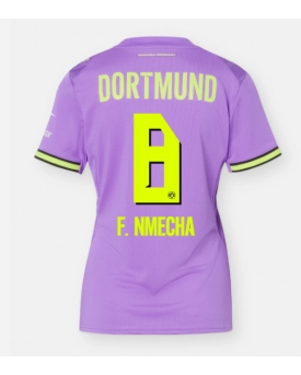 Borussia Dortmund Felix Nmecha #8 Maglia Gara Terza Repliche 2026-27 Donna Maniche Corte Borussia Dortmund Felix Nmecha #8 Maglia Gara Terza Repliche 2026-27 Donna Maniche Corte